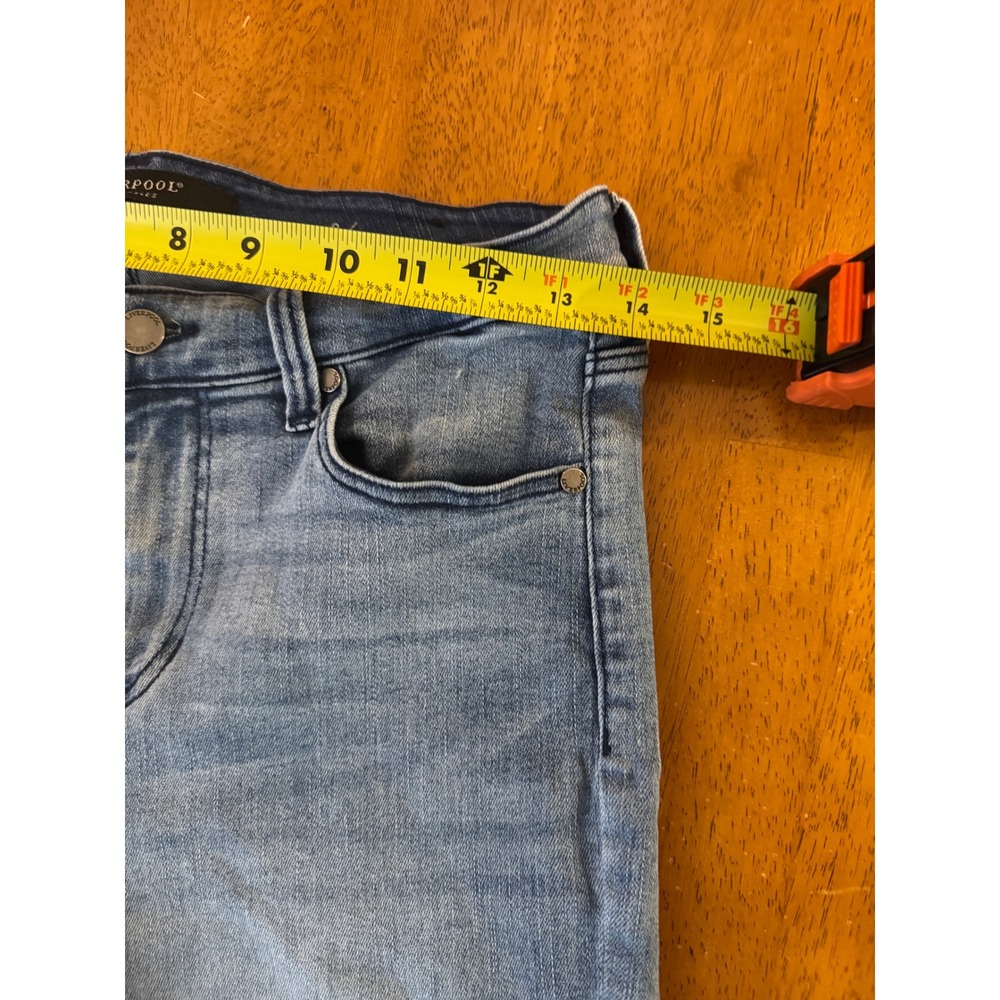 Liverpool Los Angeles Women's The Crop Light Wash Cuffed Denim Jeans Size 8/29 - Picture 8 of 11
